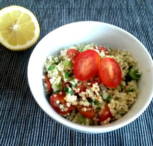 Bulgur Salat bearbeitet