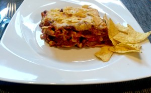 mexikanische Lasagne bearbietet 2