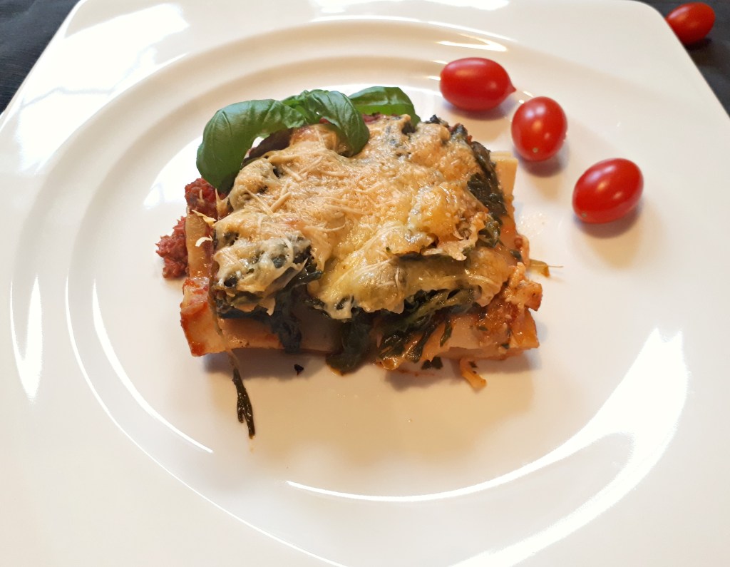 Spinat Lasagne
