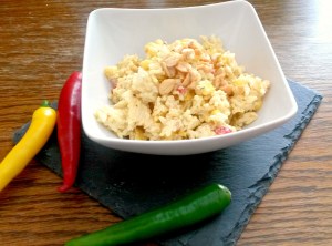 Curry Reissalat bearbeitet