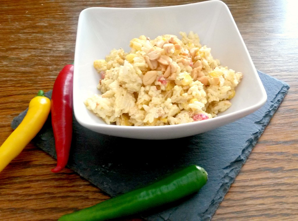 Curry Reissalat bearbeitet