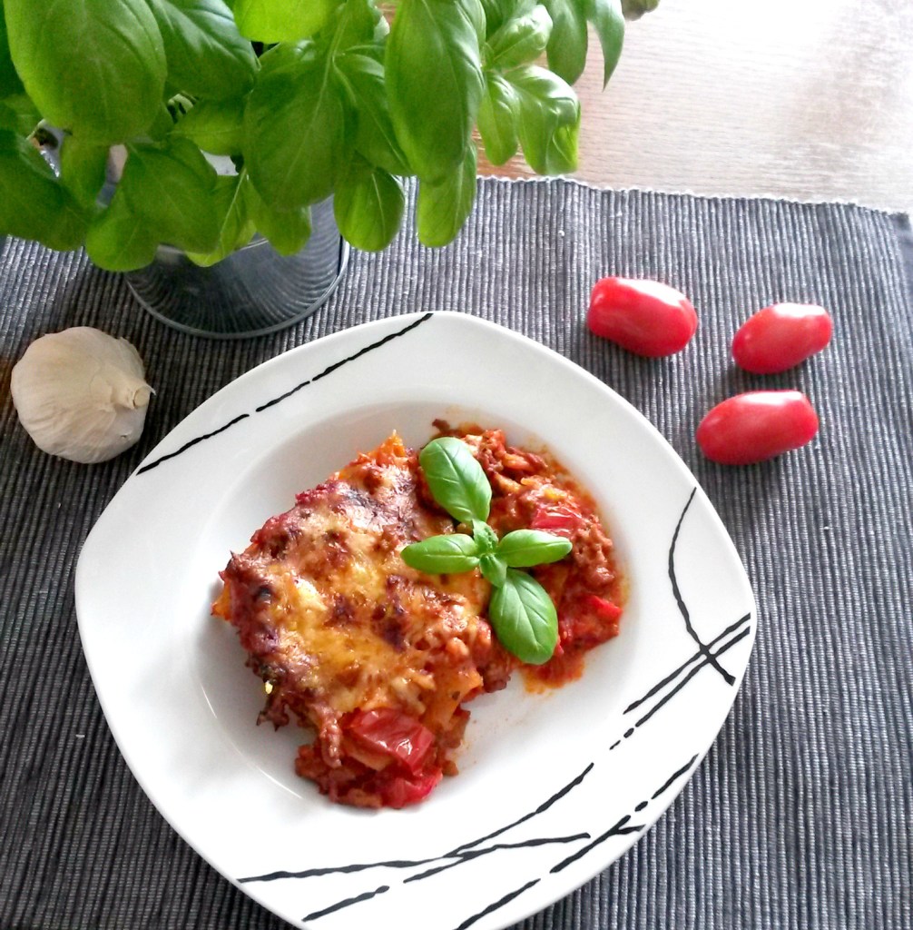 Lasagne Bolognese bearbeitet
