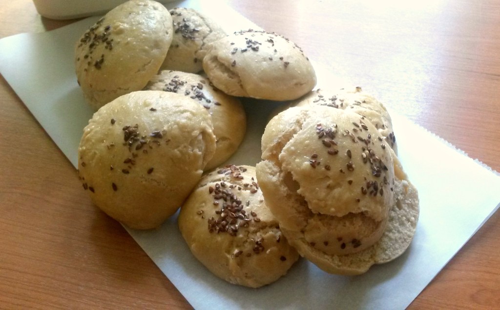 Burger Buns bearbeitet