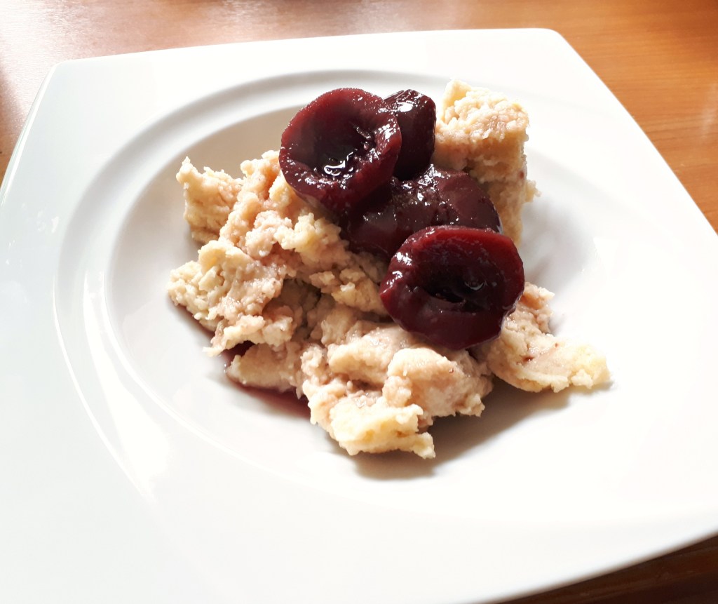 Mehlklöße bearbeitet