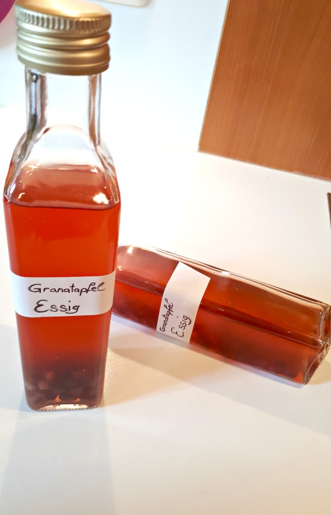 Granatapfel Essig