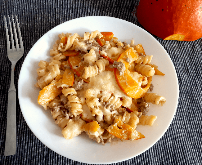 Kürbis-Hack Auflauf