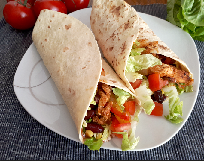 Chicken Fajita Wraps