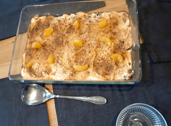 Lebkuchen Mandarinchen Dessert