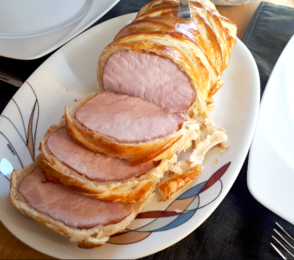 Kassler Im Blätterteig Wie Lange Im Backofen Kasseler im Blätterteig – Sophie's Schlemmertempel