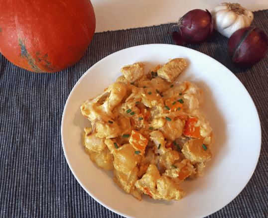 Kürbis-Gnocchi Auflauf