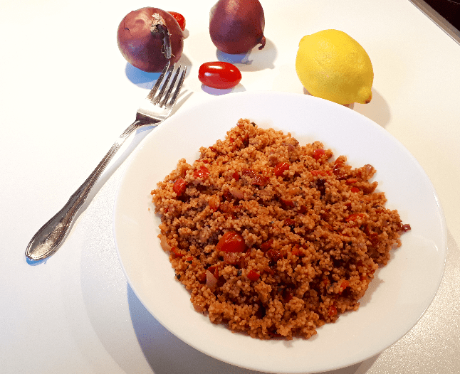 Tomaten Couscous Pfanne