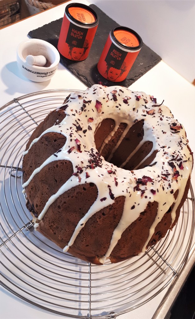 Vanille-Kirsch-Kuchen