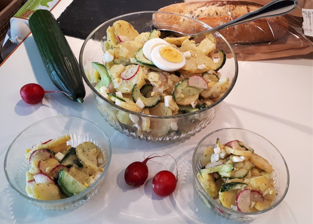 Kartoffelsalat nach bayrischer Art