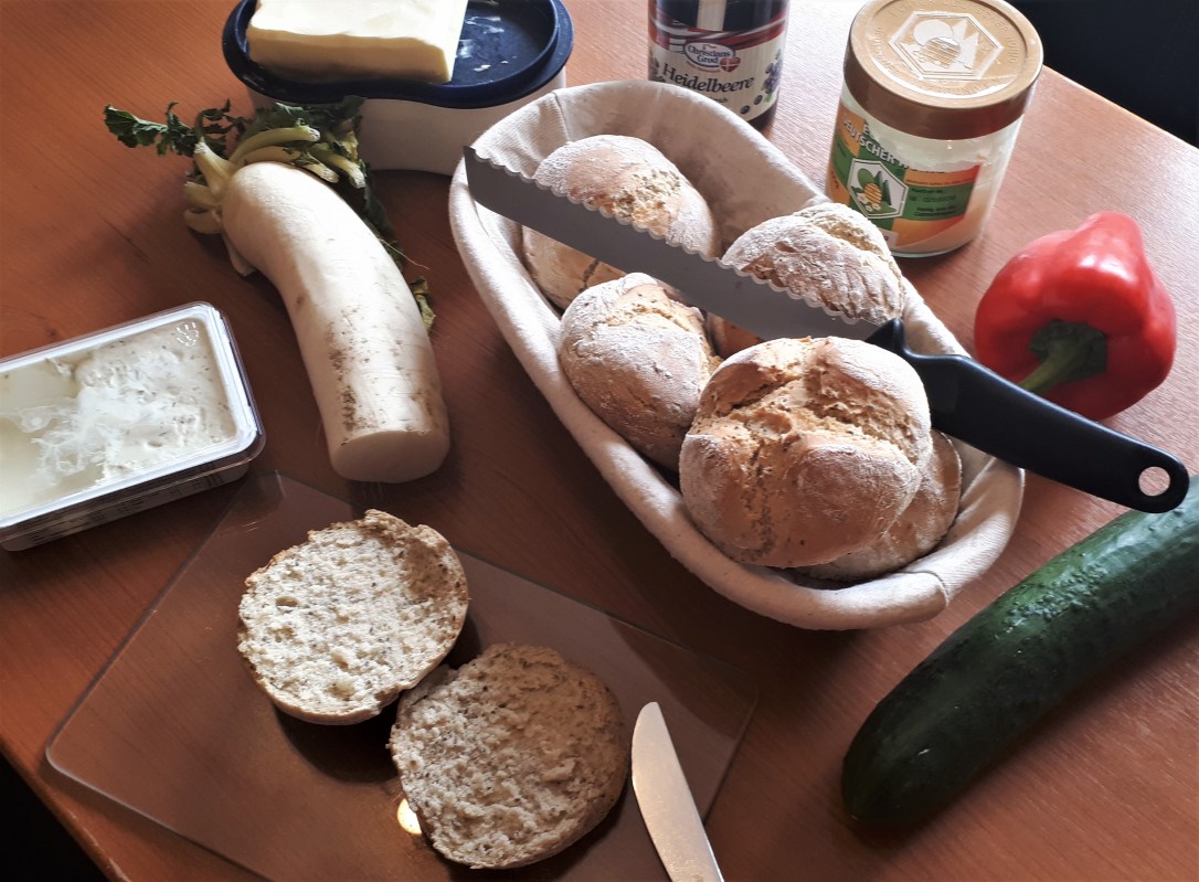 Chia Dinkel Brötchen